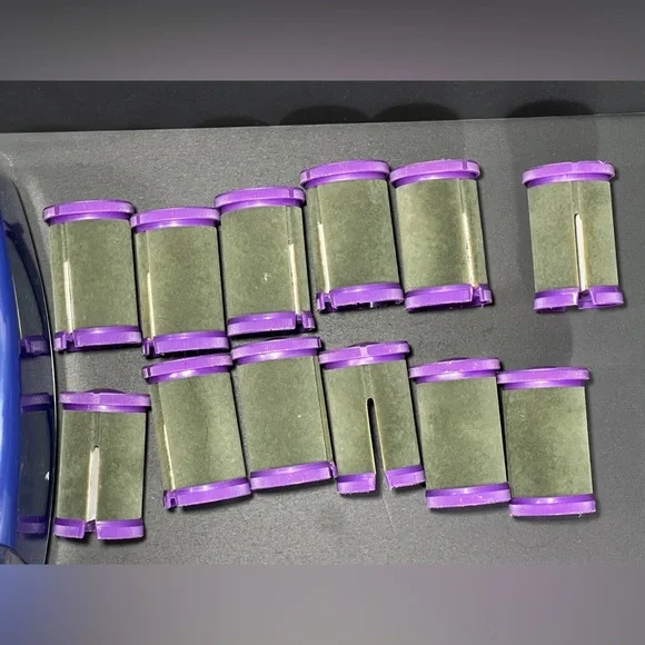 Conair Curl Innovation HS33R 12 Jumbo 1.5 inch Hot Rollers Clips Curlers WORKS - Picture 8 of 16